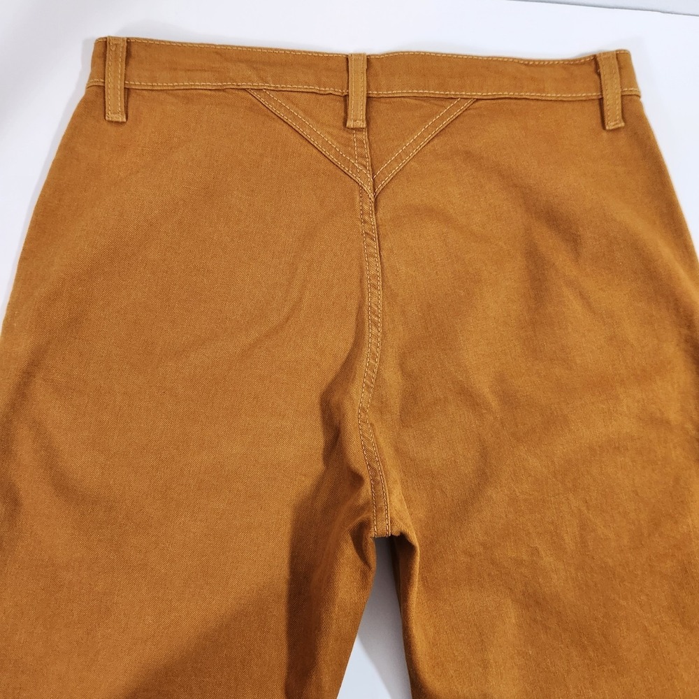 Cruel Denim Quinn Jeans Womens Sz 32 13R Gold High Rise Tapered Western Stretch - Picture 10 of 10